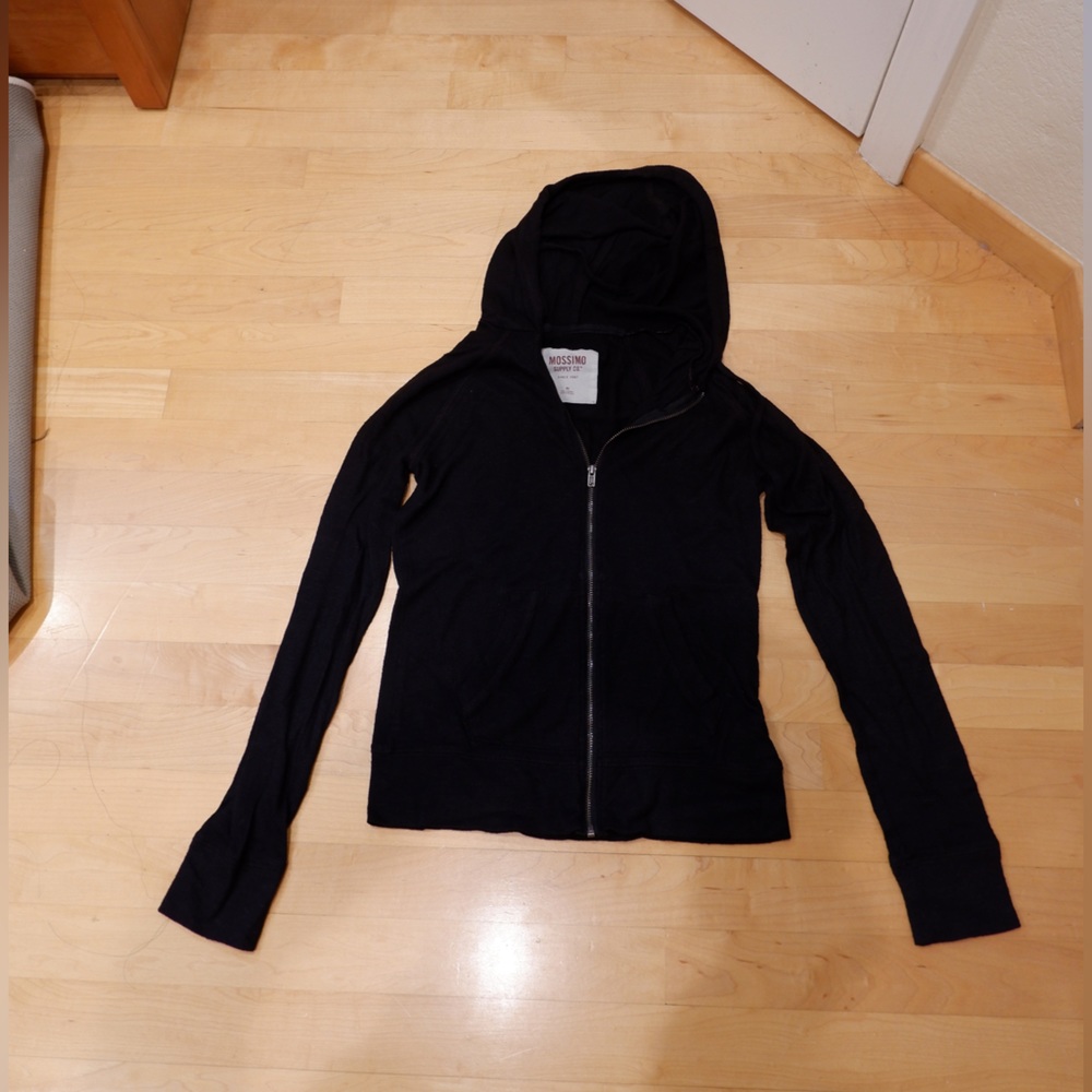 Mossimo Zip-Up Lightweight Sweater Jacket